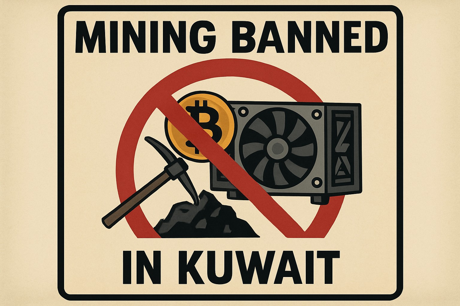 Kuwait Mining Ban